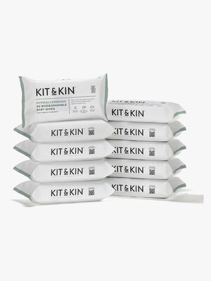 Kit & Kin Feuchttücher 10x60, White