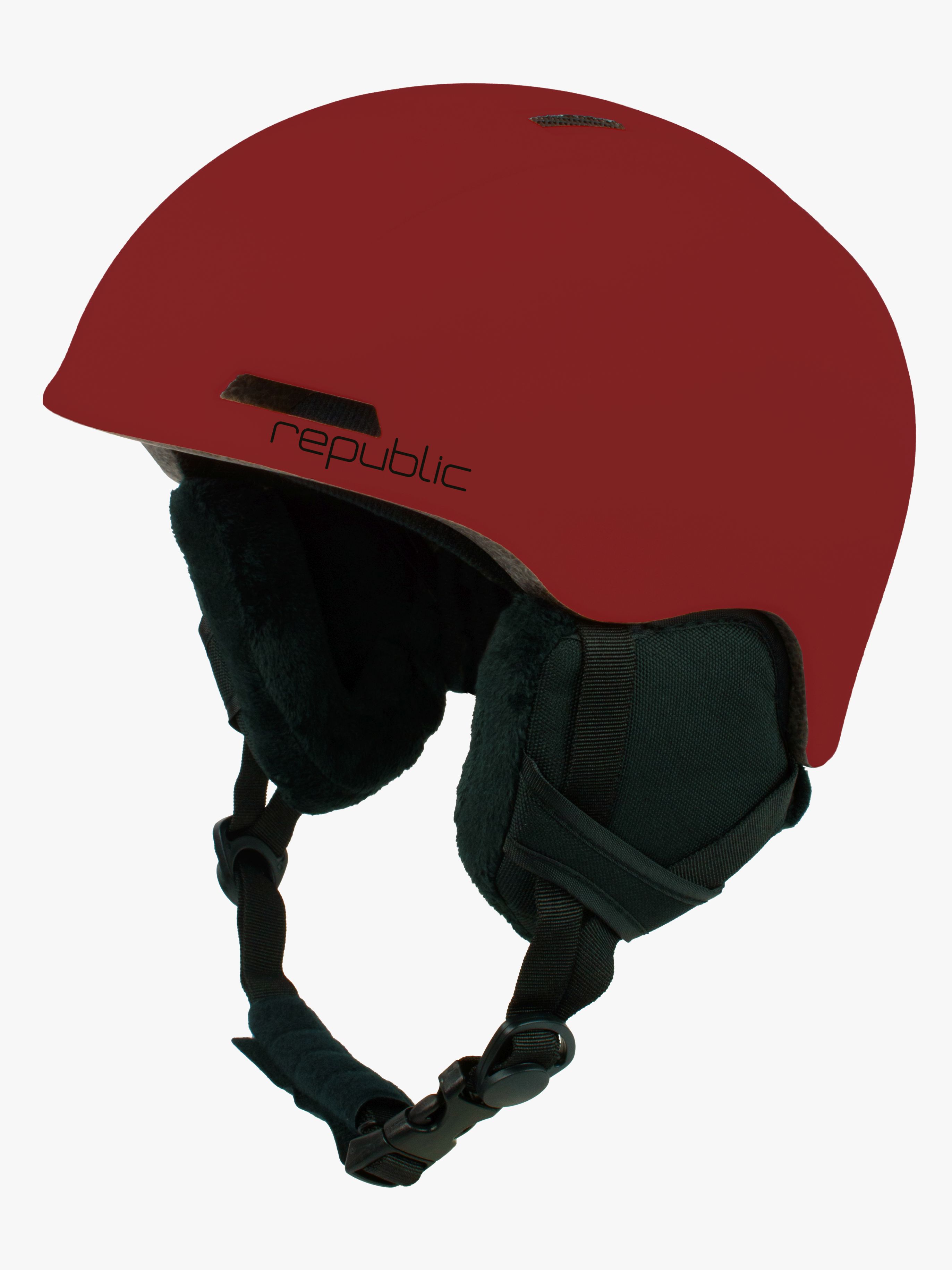 Republic R550 JR Skihelm, Dunkelrot, 50-54