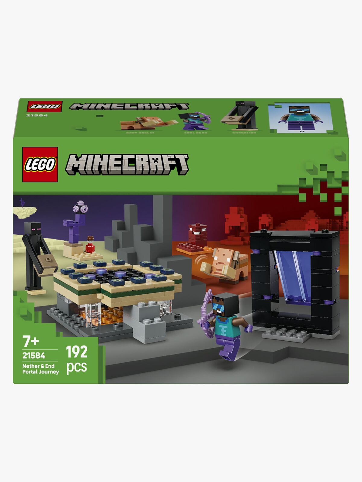 LEGO Minecraft 21584 Reise durch Nether und Endportal