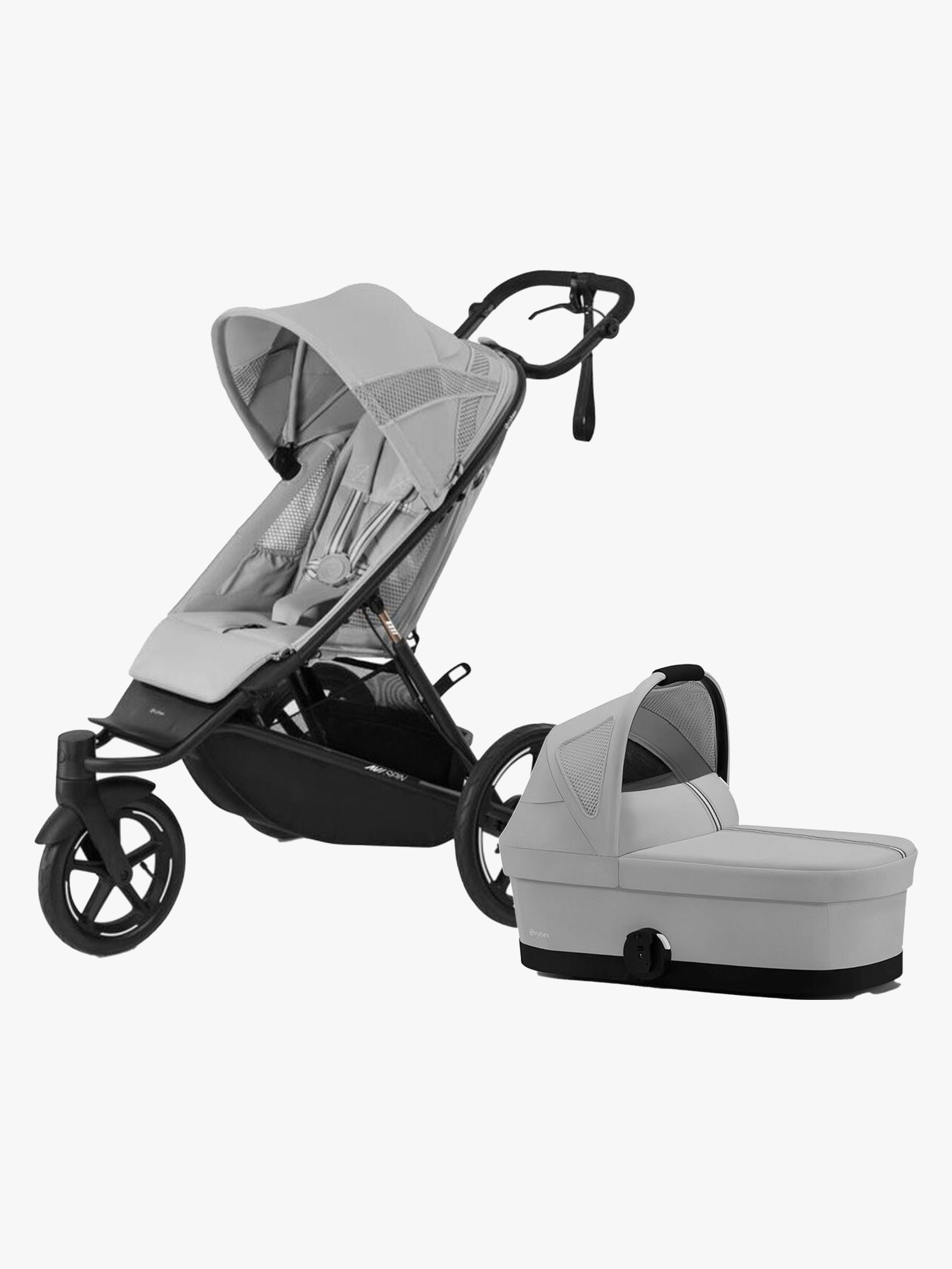Cybex Avi Spin Kombikinderwagen, Fog Grey