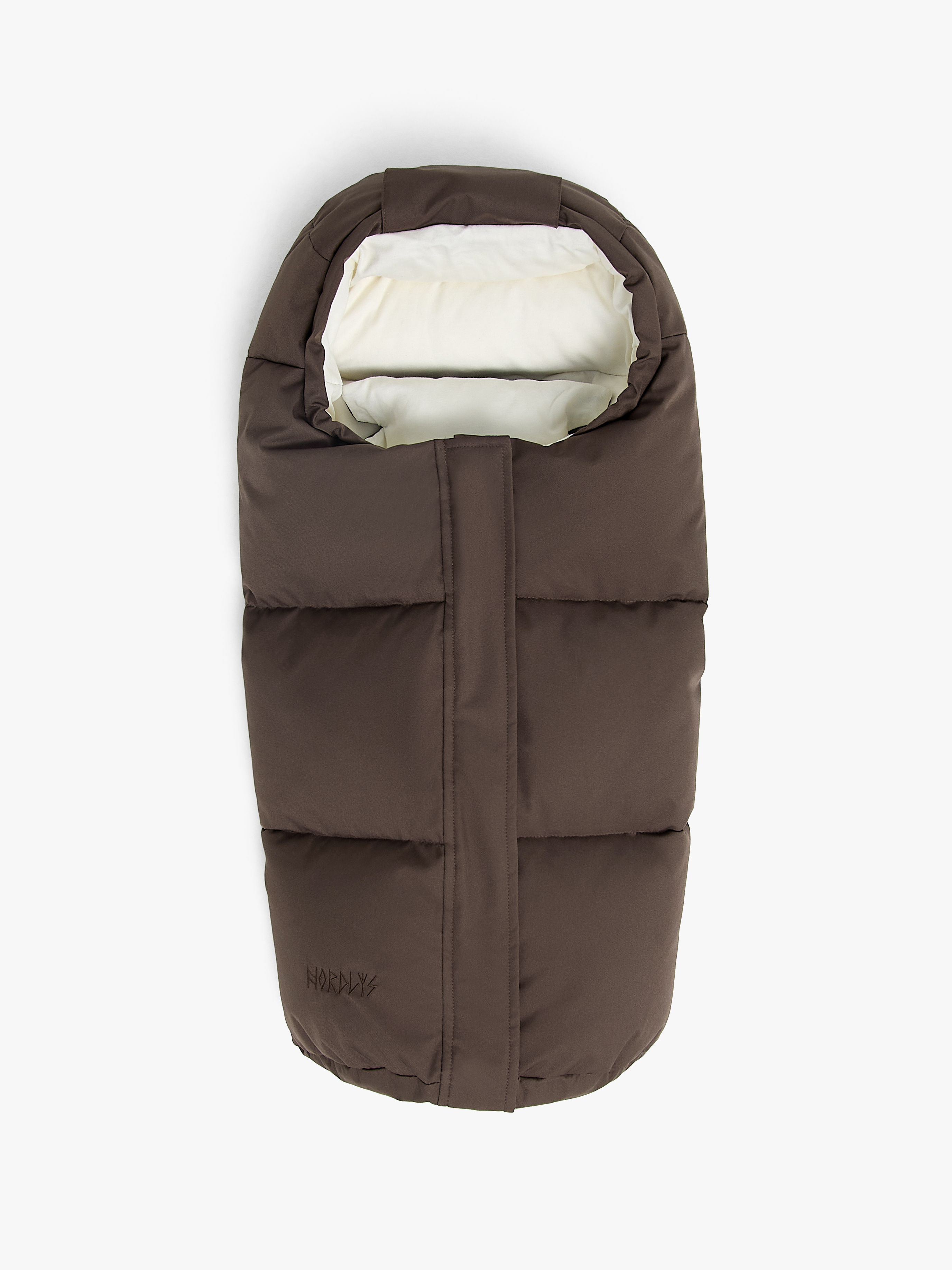 Nordlys Wilma Mini Daunen-Fußsack, Kastanie, Winterfußsäcke