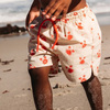 Swim Essentials Badehose, Crabby Red/Beige