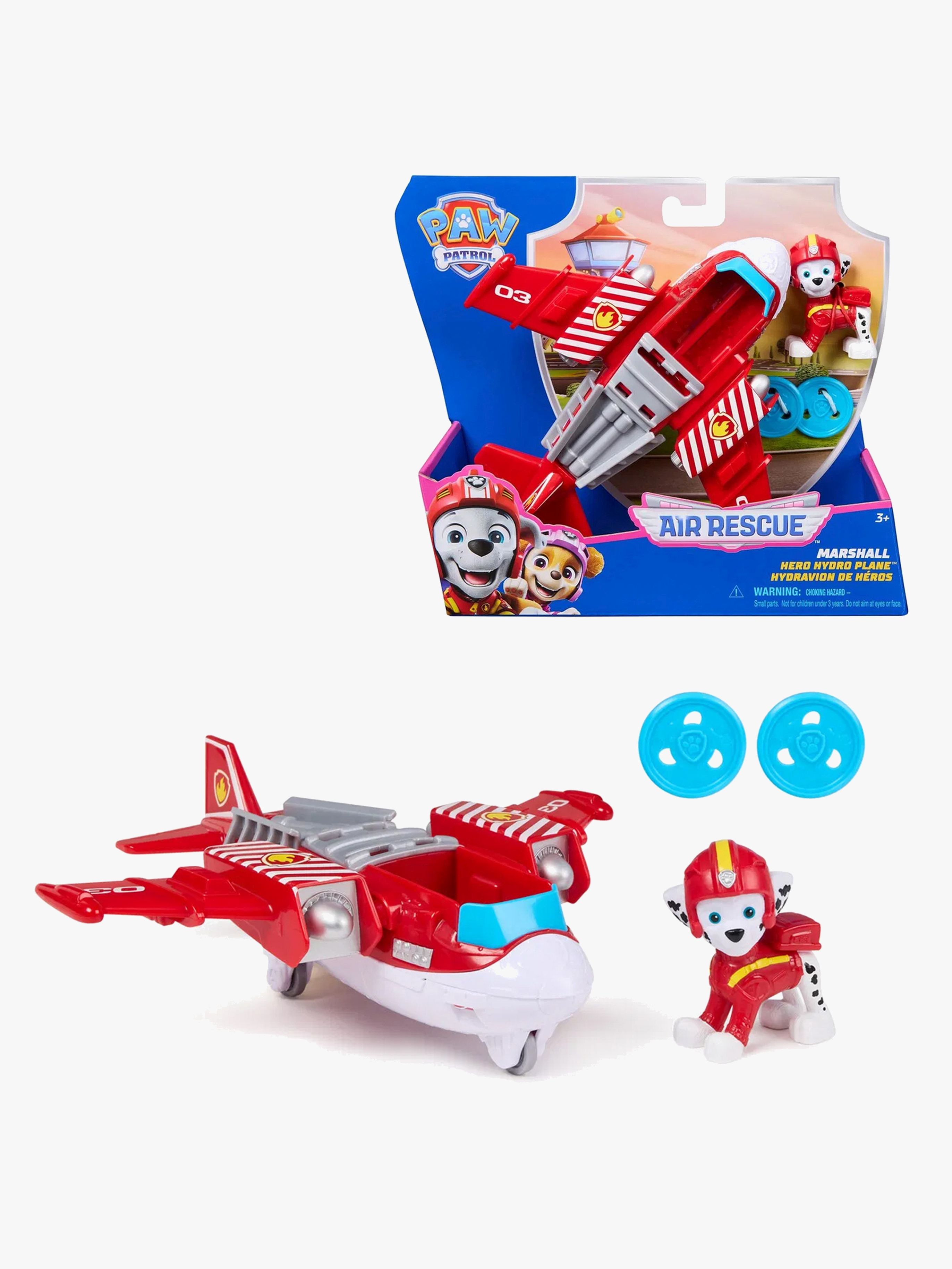 Paw Patrol Air Rescue Themed Fahrzeug Marshall