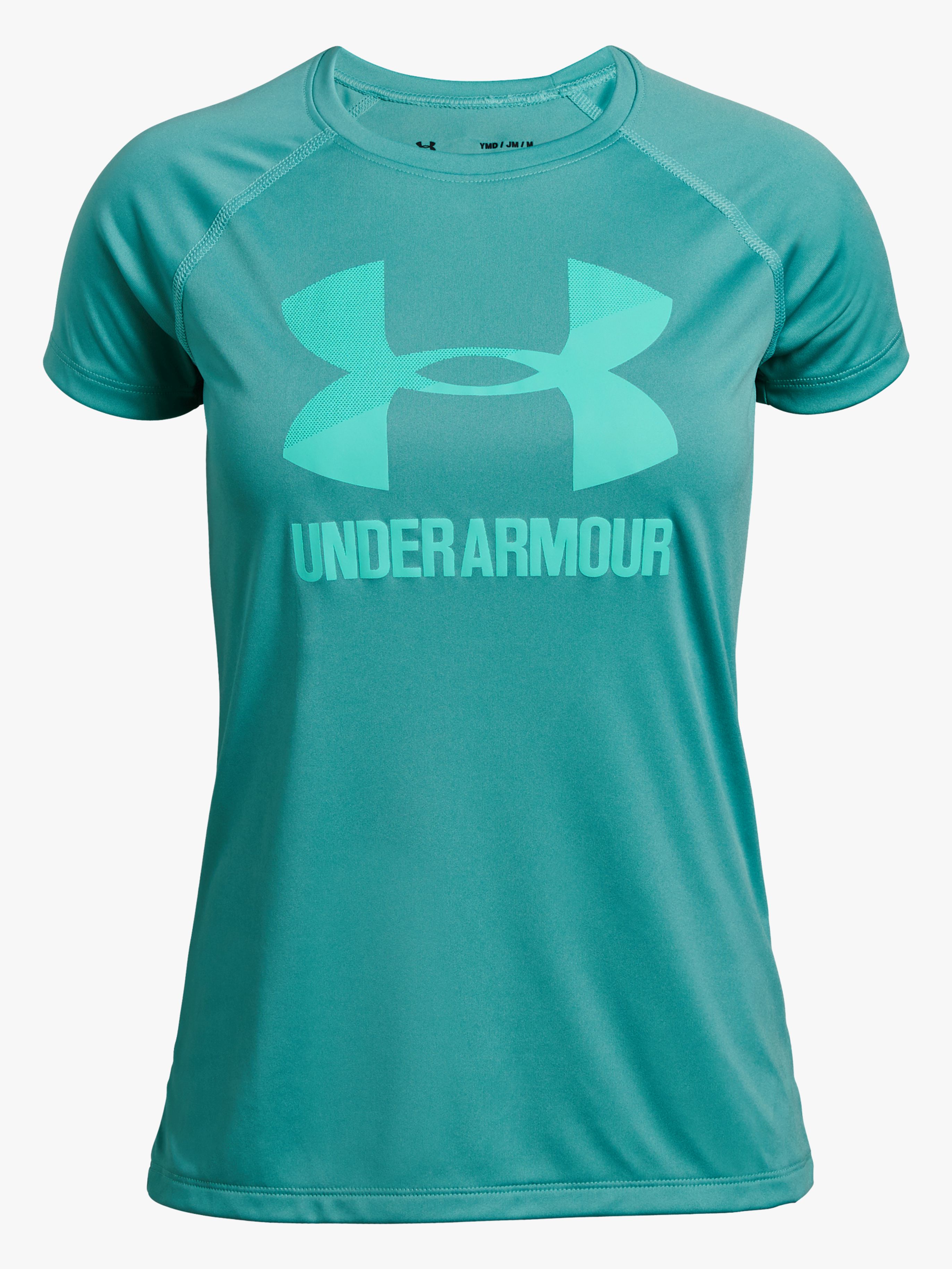 Big Logo Tee Solid SS Trainingsshirt, Shamrock XS