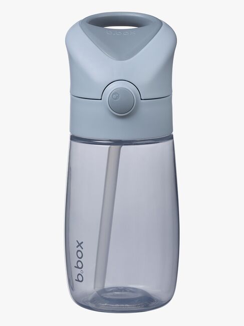 b.box Trinkflasche 380 ml mit Trinkhalm, Chill out