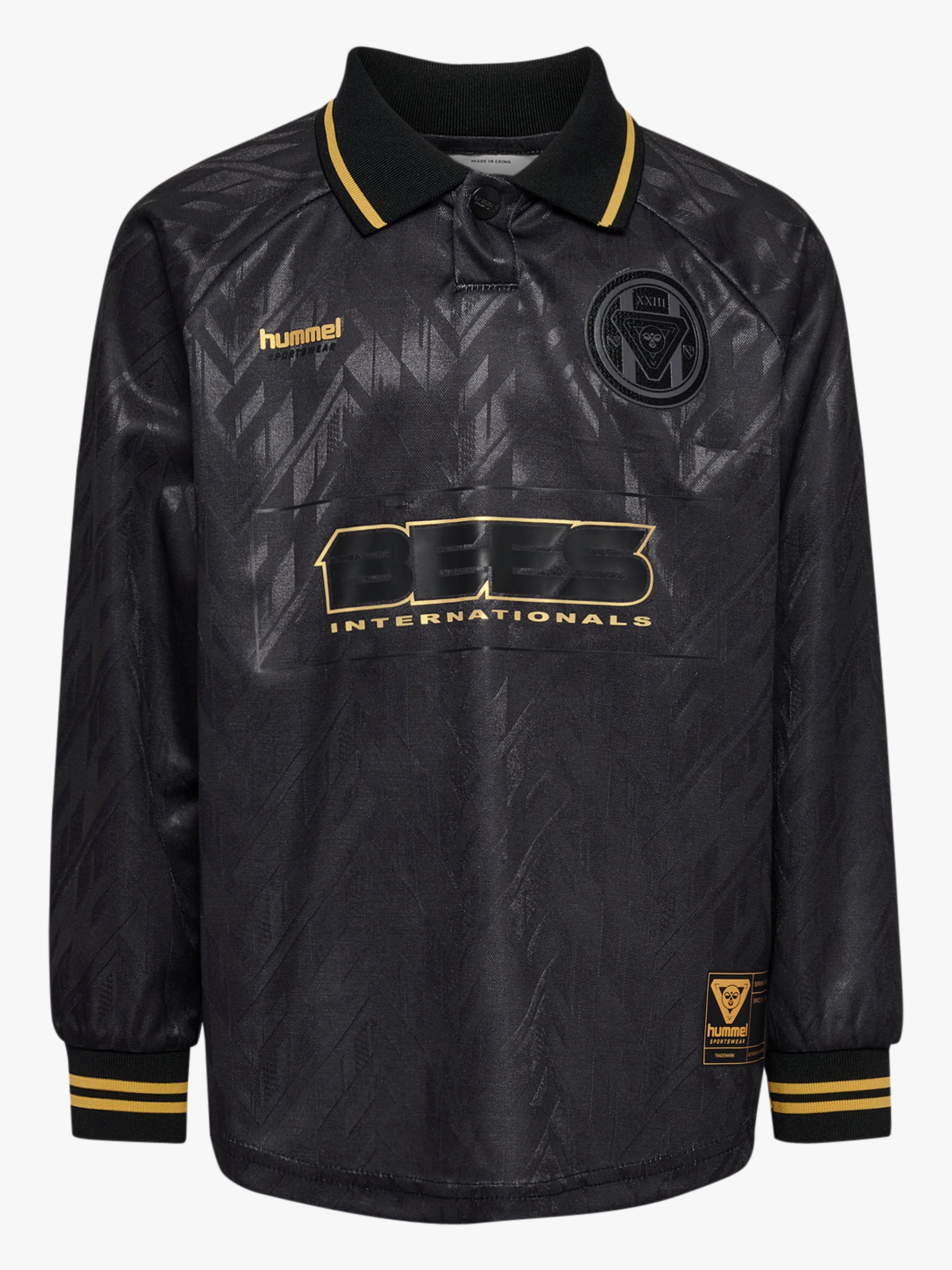 Hummel Loose Bay Soccer Pullover, Black, 110-116