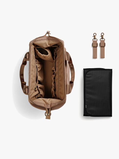 Elodie Wide Frame Wickeltasche, Pure Khaki