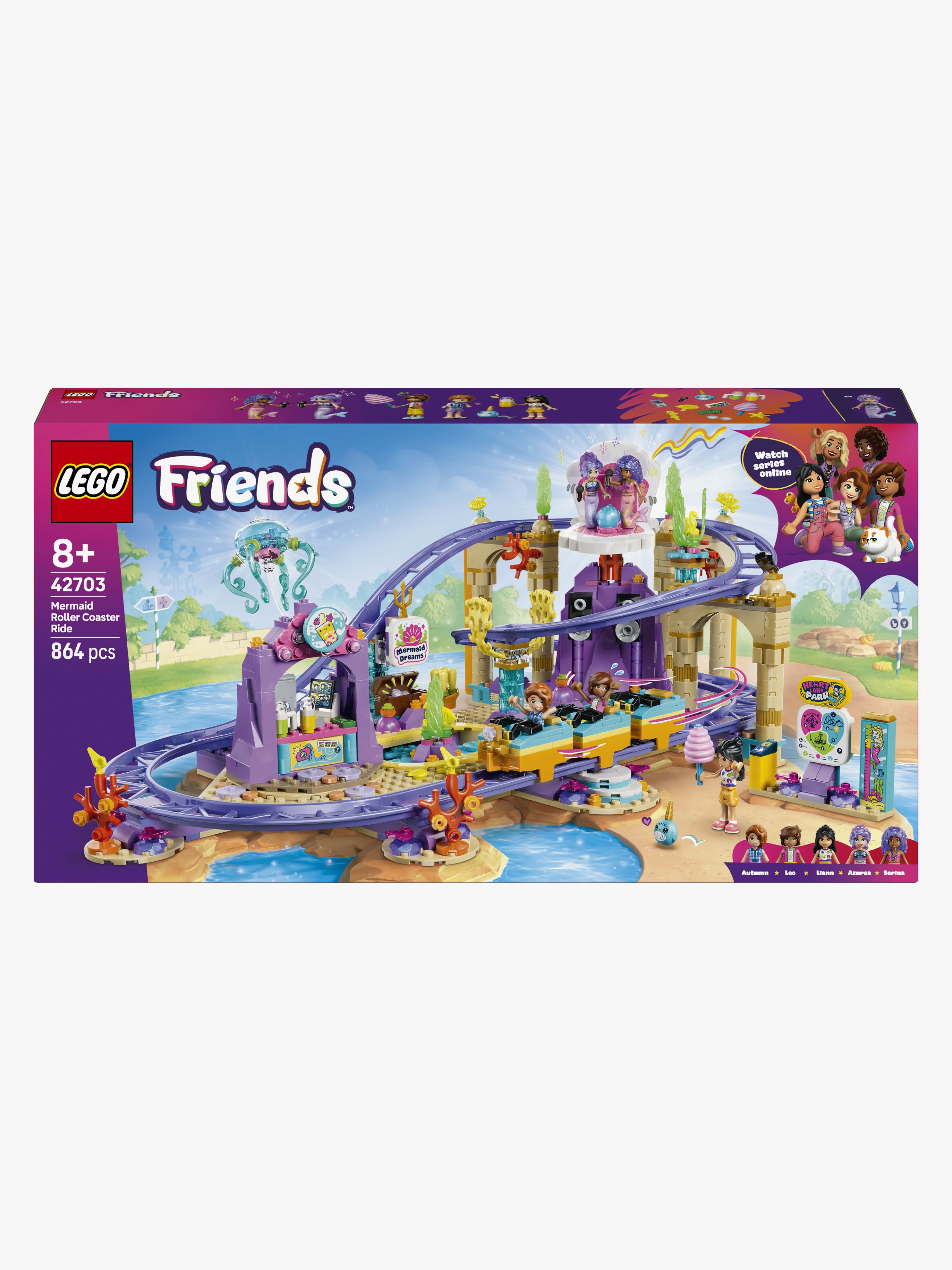 LEGO Friends 42703 Meerjungfrauen-Achterbahn