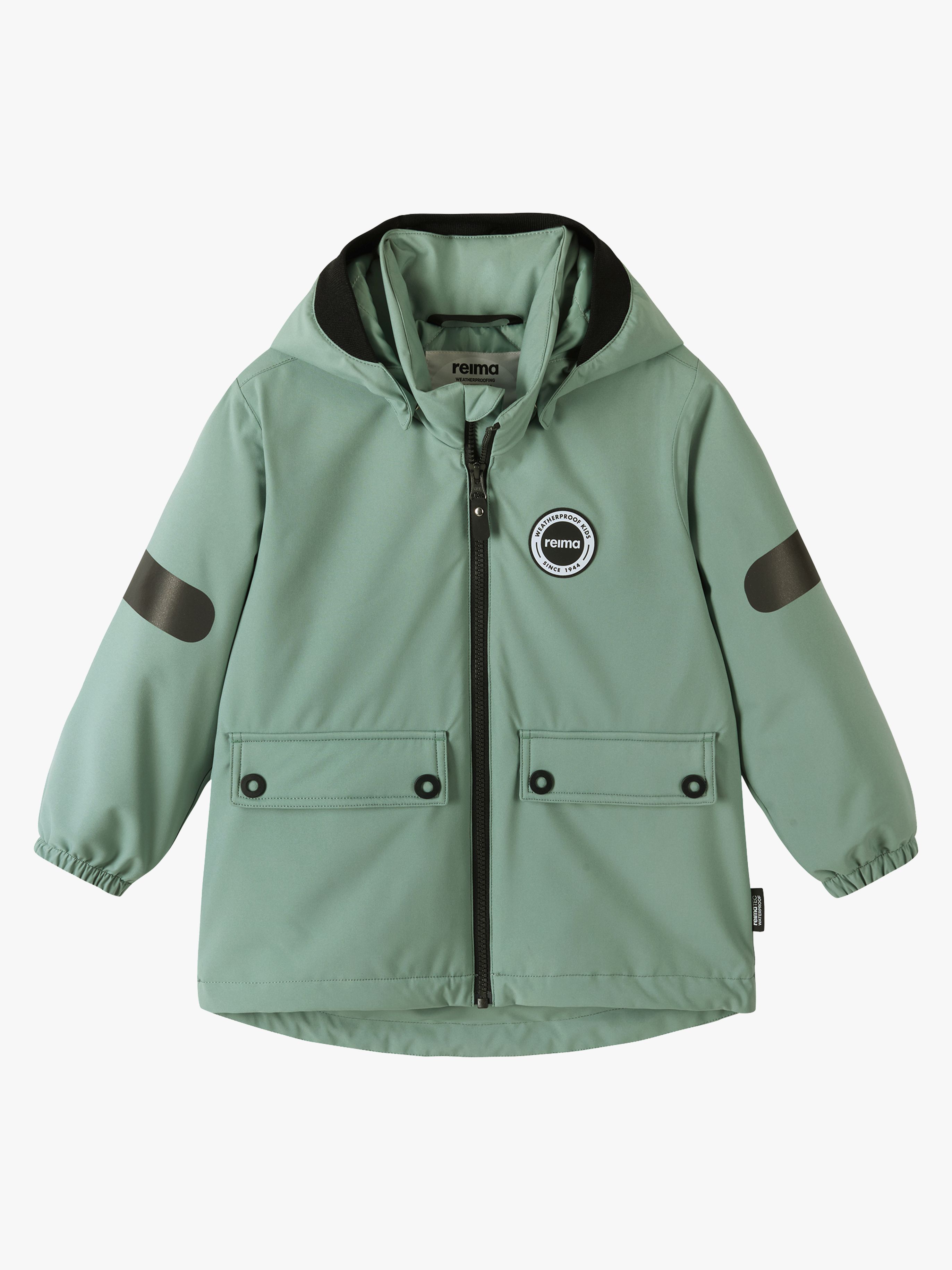 Reima Symppis Wattierte Outdoorjacke, Stone Green, 122