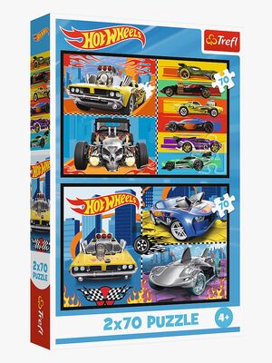 Trefl Hot Wheels Puzzles 2x70 Teile