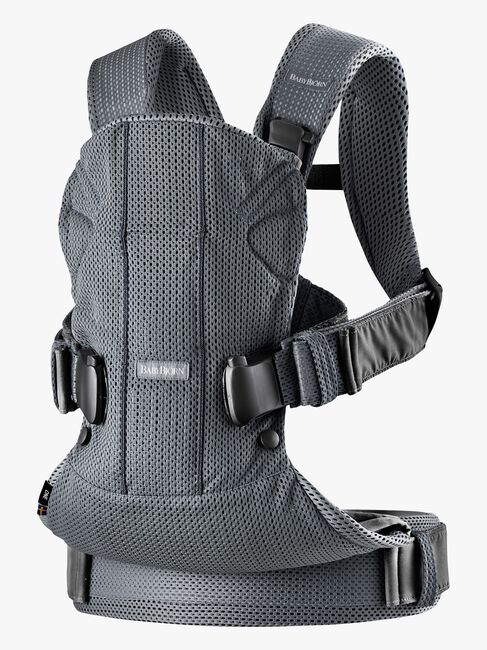 BabyBjörn One Air Babytrage 3D Mesh, Antracit Grey