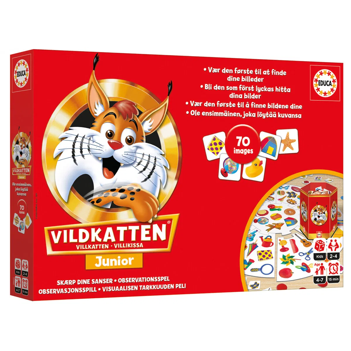 Vildkatten Brettspiel 70