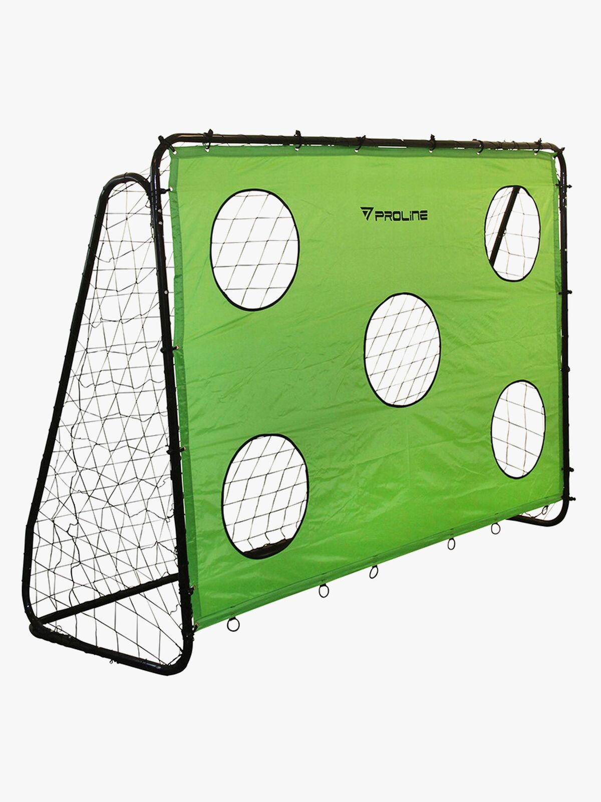 Proline Tor mit Torschusswand 240 x 170 cm, Schwarz