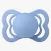 BIBS Supreme Schnuller Silikon Gr. 1, Sky Blue