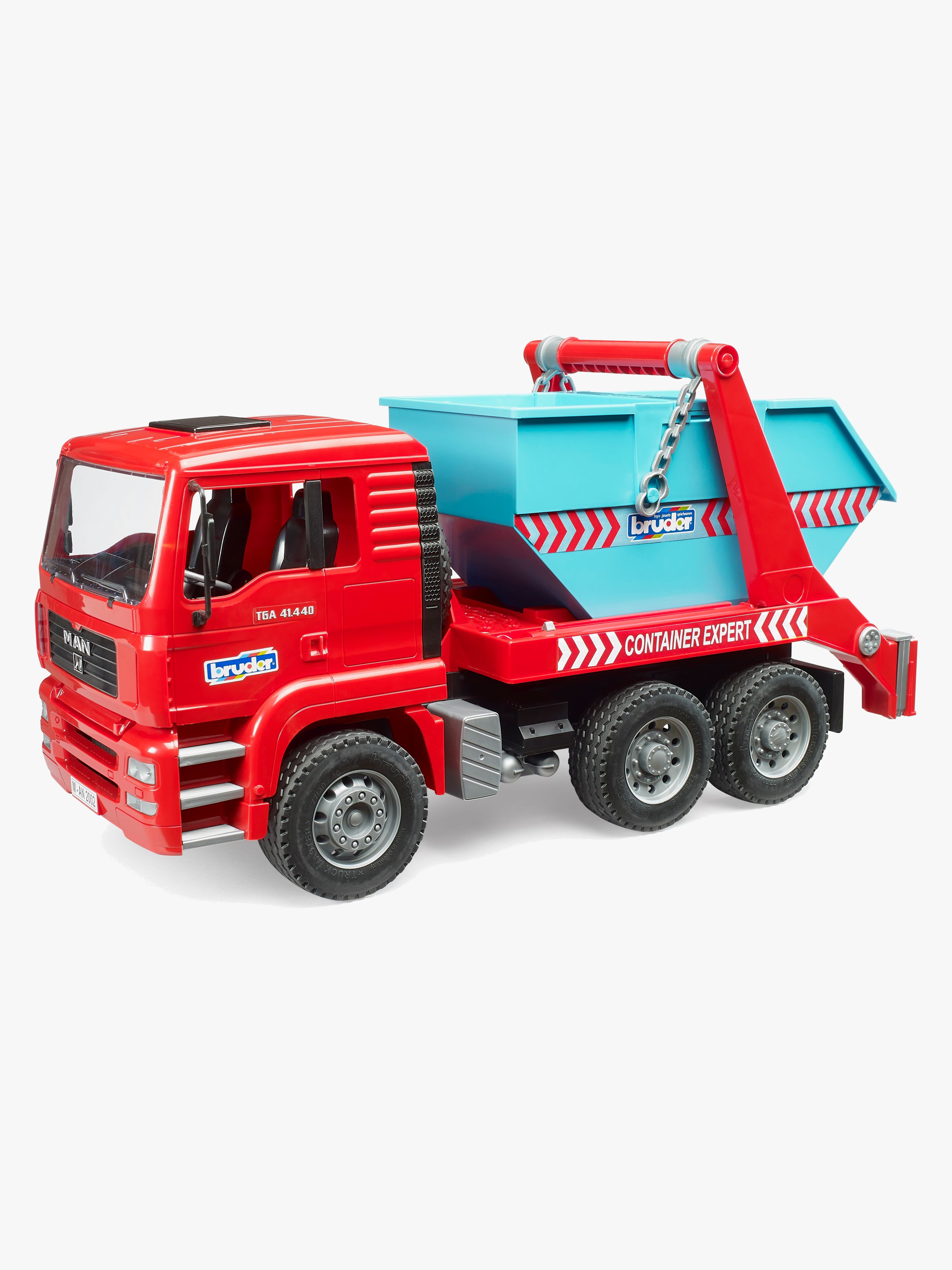 Bruder MAN TGA Containerfahrzeug, Rot