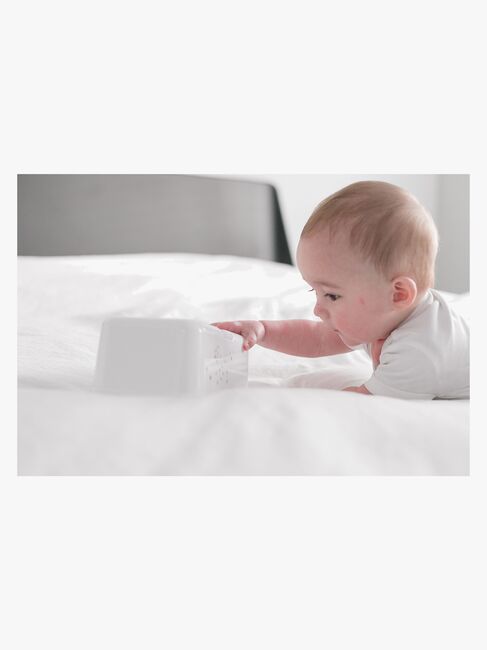 Funkybox Aufbewahrungsbox Feuchttücher Little Stars, White