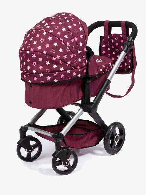 Bayer Design Xeo Puppenwagen, Bordeaux