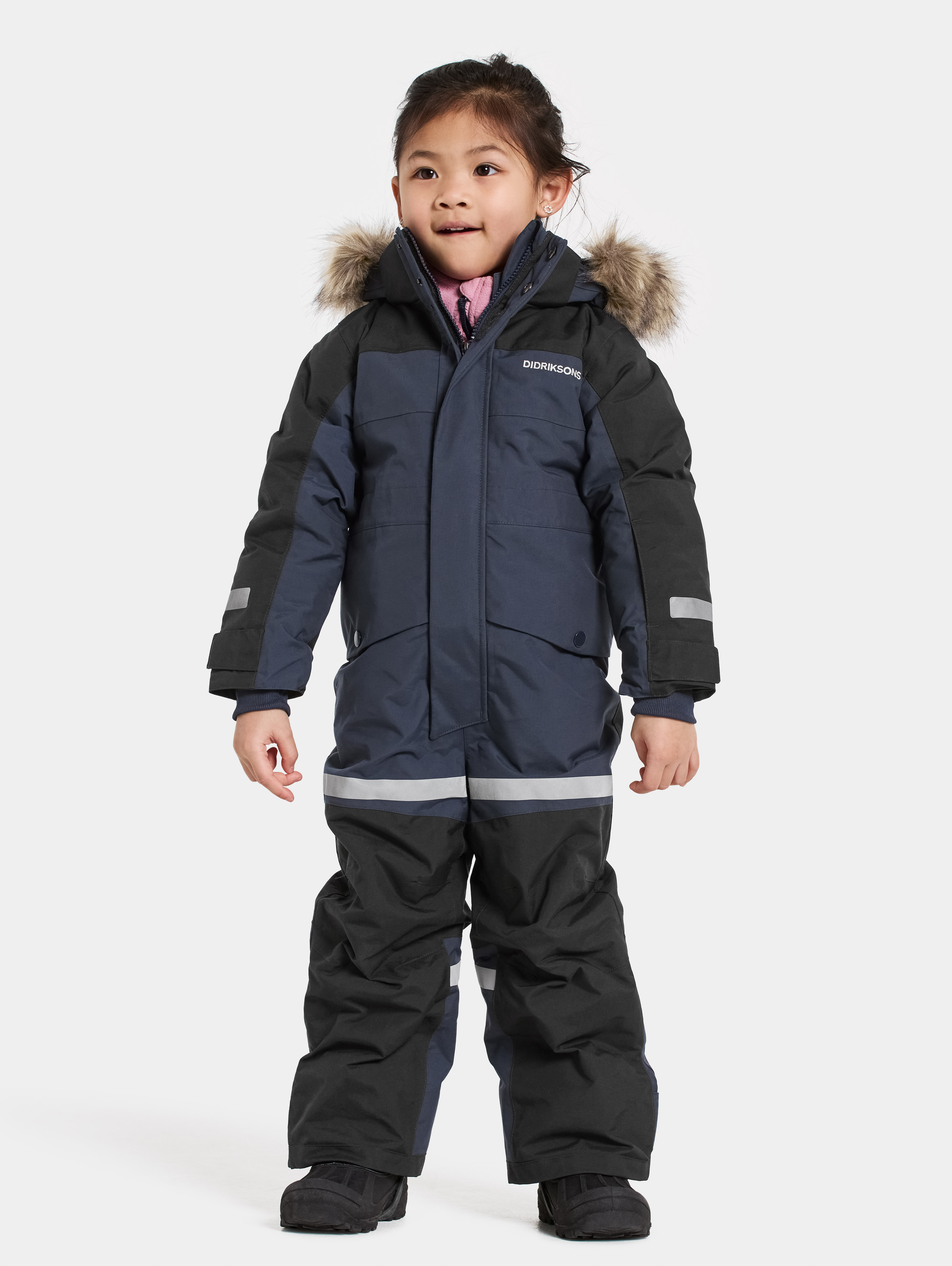Didriksons Bjärven Overall, Navy, 140