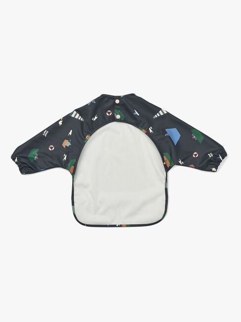 LIEWOOD Merle Cape Lätzchen mit Print, Sailing/Classic navy