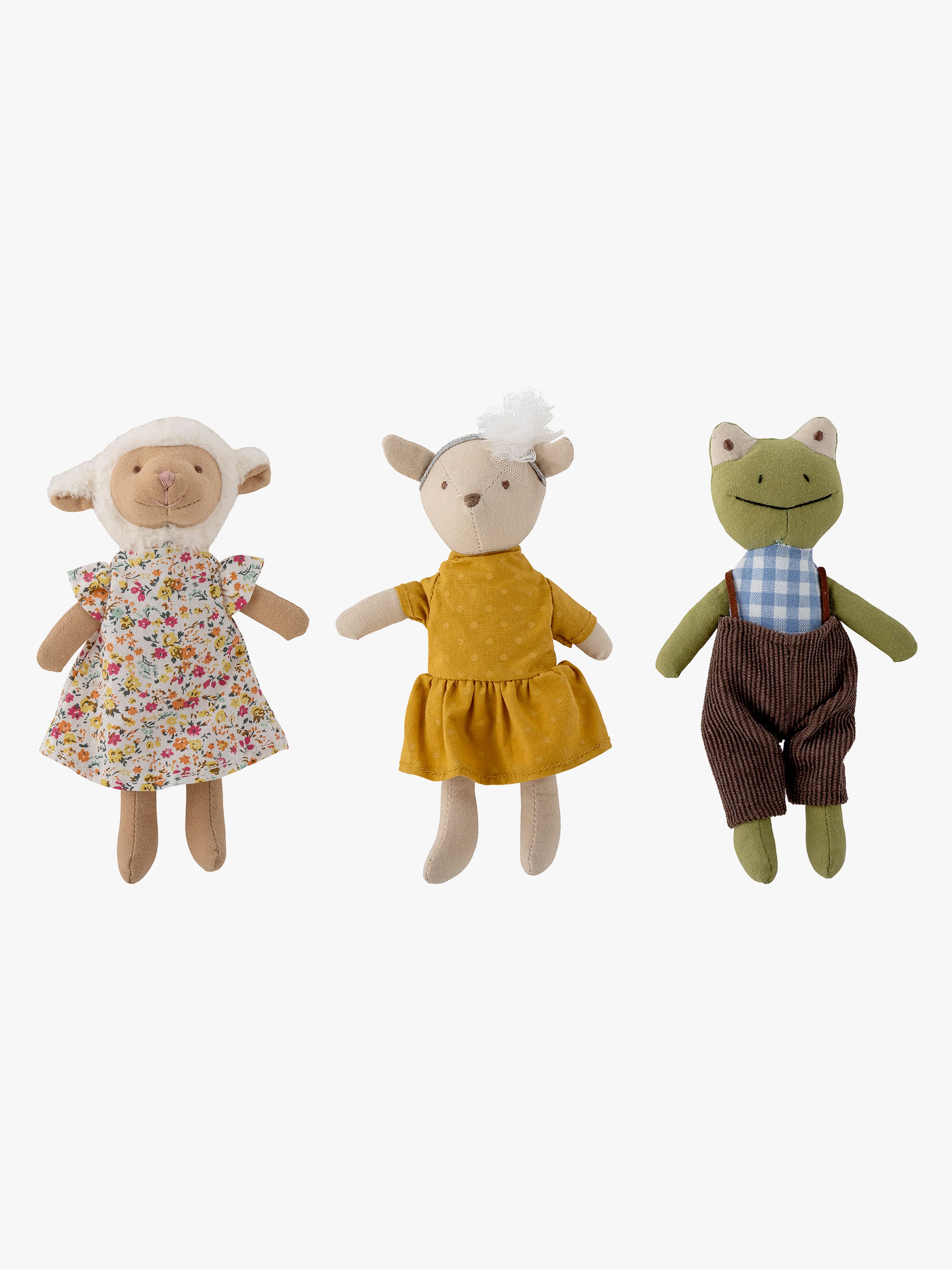 Bloomingville MINI Stofftiere Tierfreunde