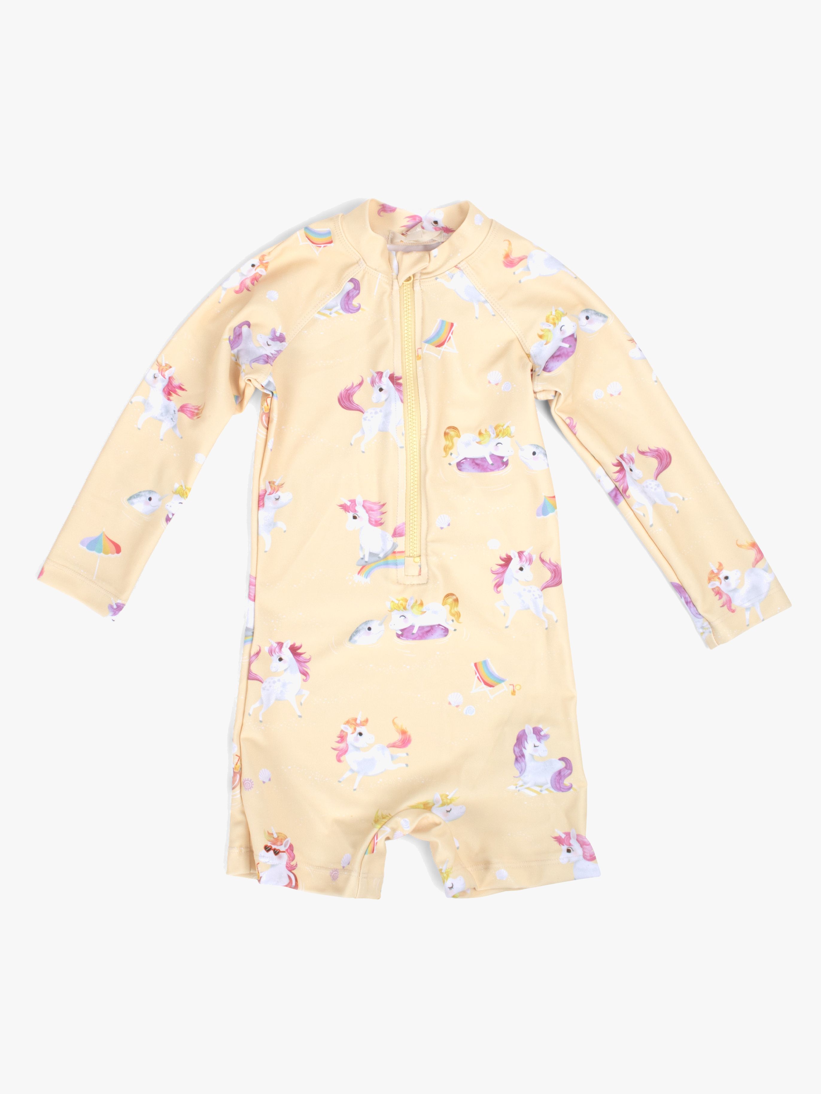 FILIBABBA Villads UV-Schutzanzug, Unicorn Shores, 3-4 Jahre