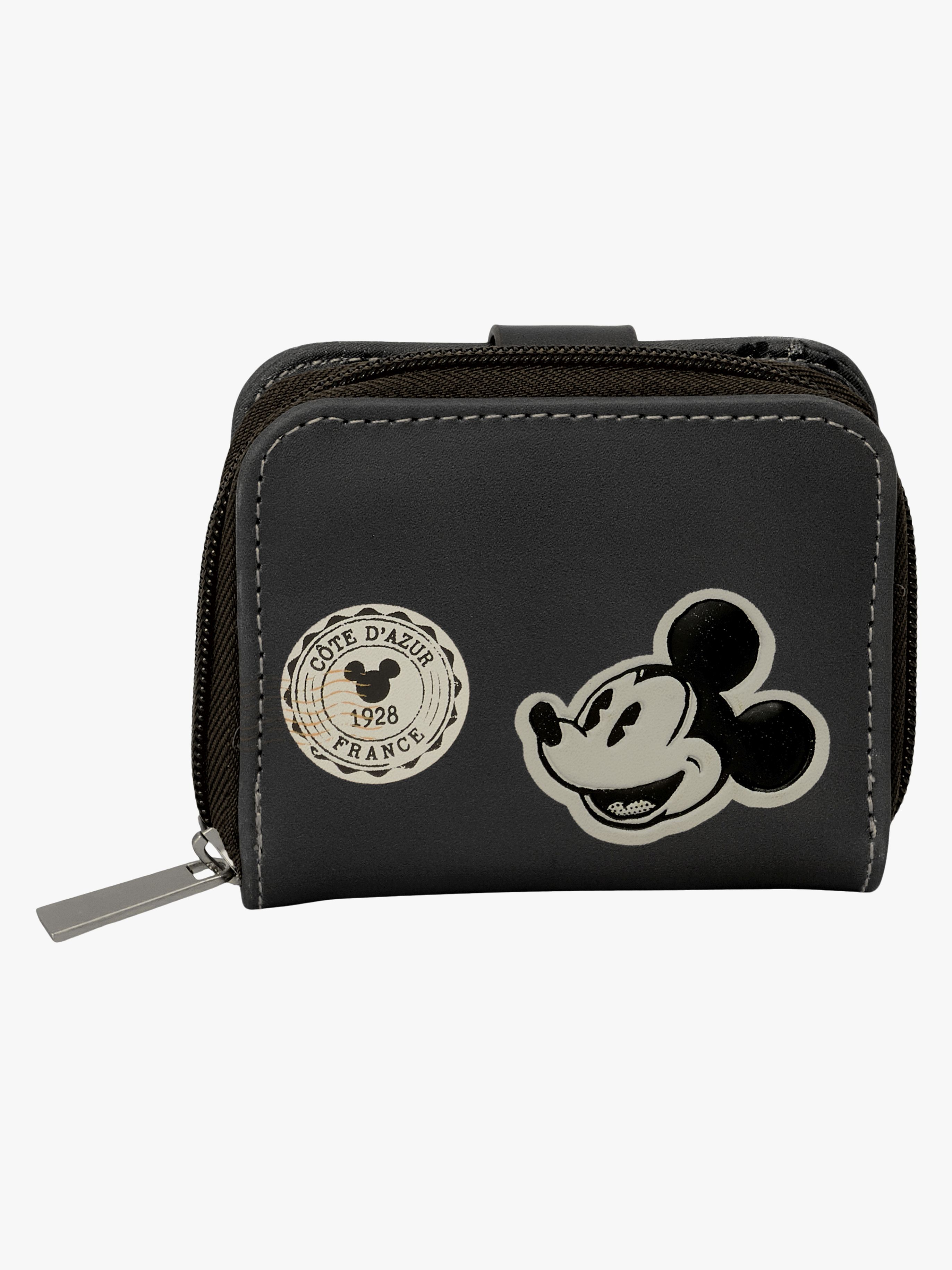 Disney Micky Maus Teen Portemonnaie, Schwarz