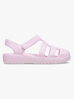 Crocs Classic Fisherman Kids Pantoffeln, Pink Milk