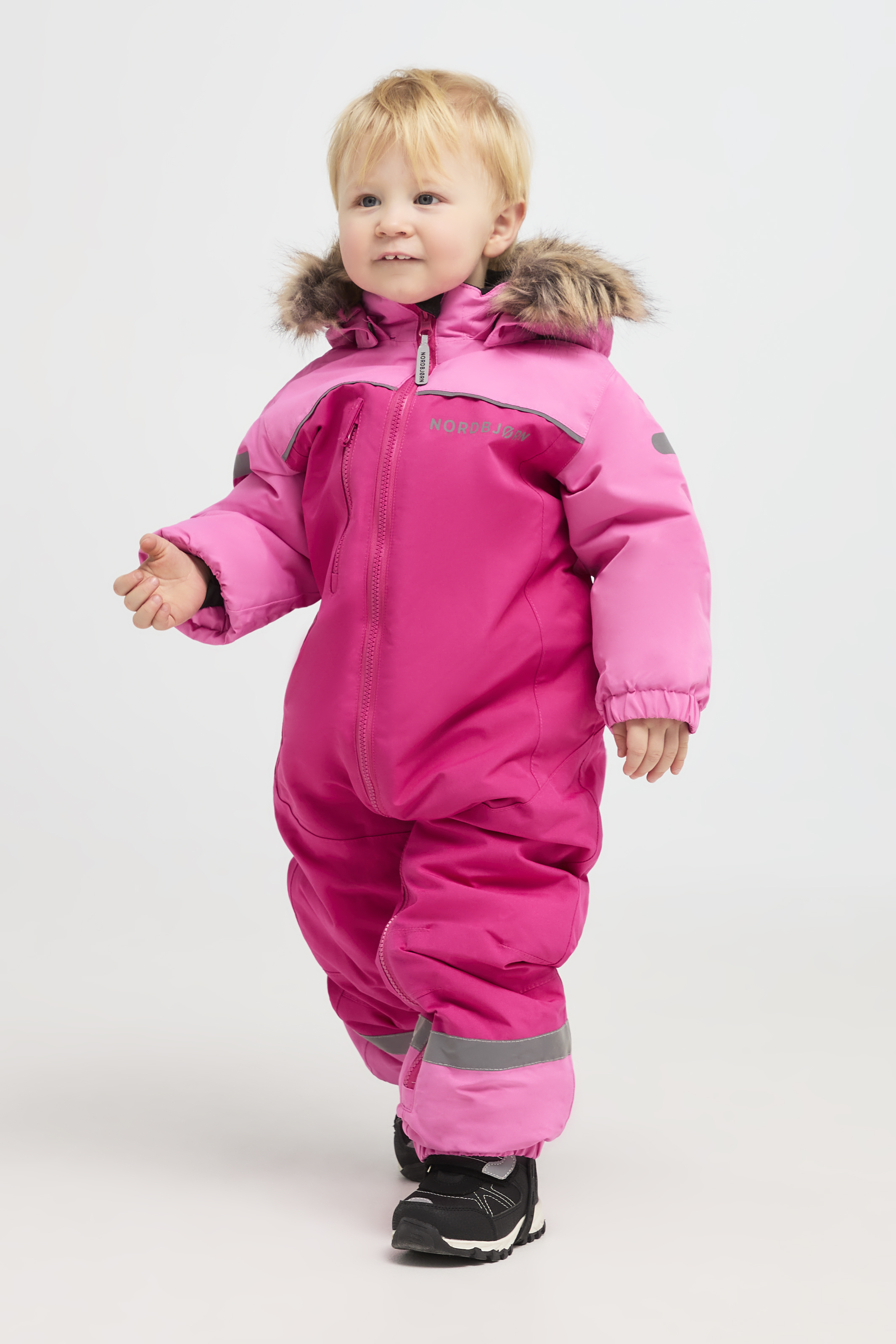 Nordbjørn Igloo Babyoverall, Lilac Rose, 98