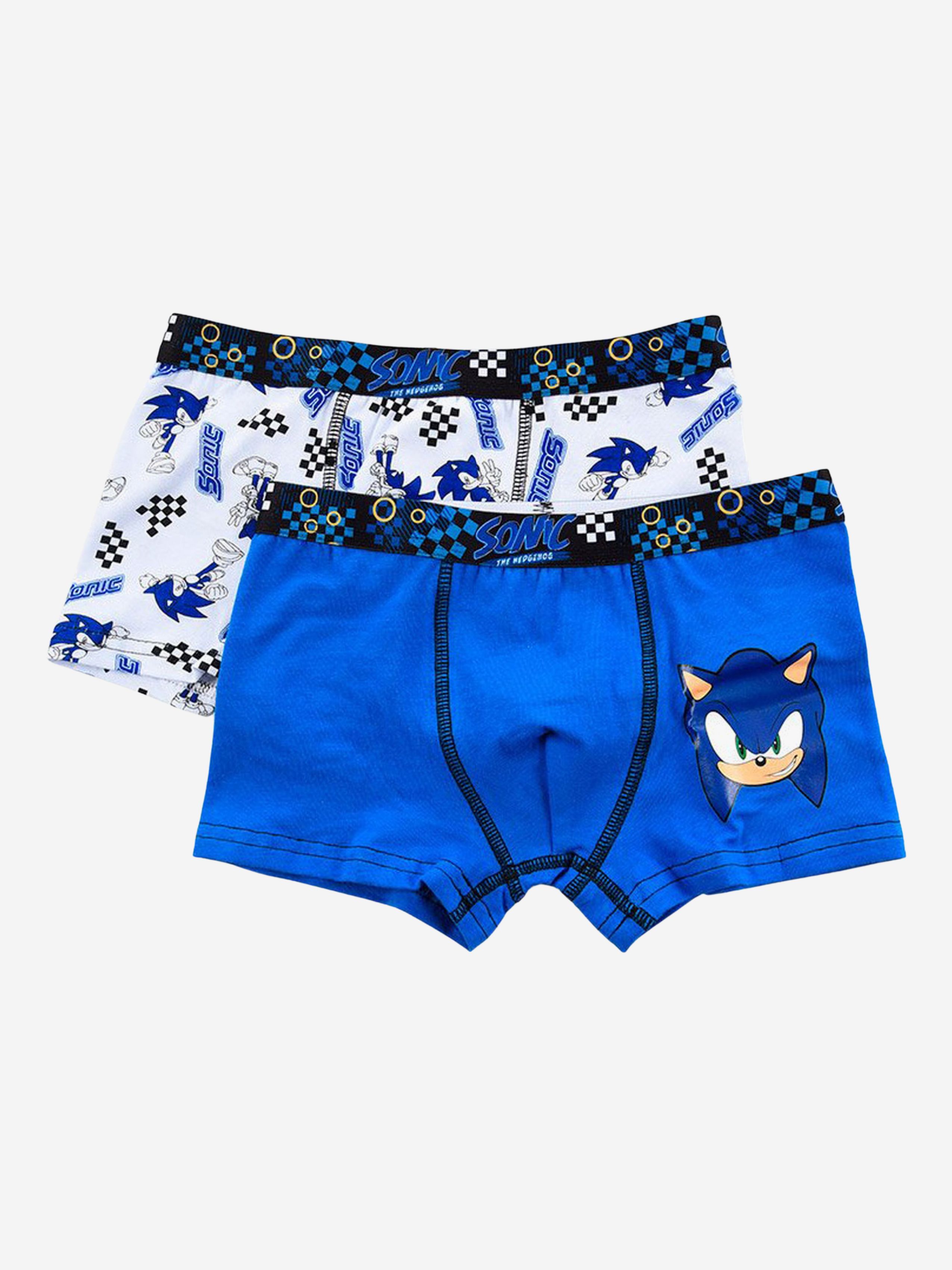 Sonic Boxer Unterhosen 2er-Pack, Mehrfarbig, 104