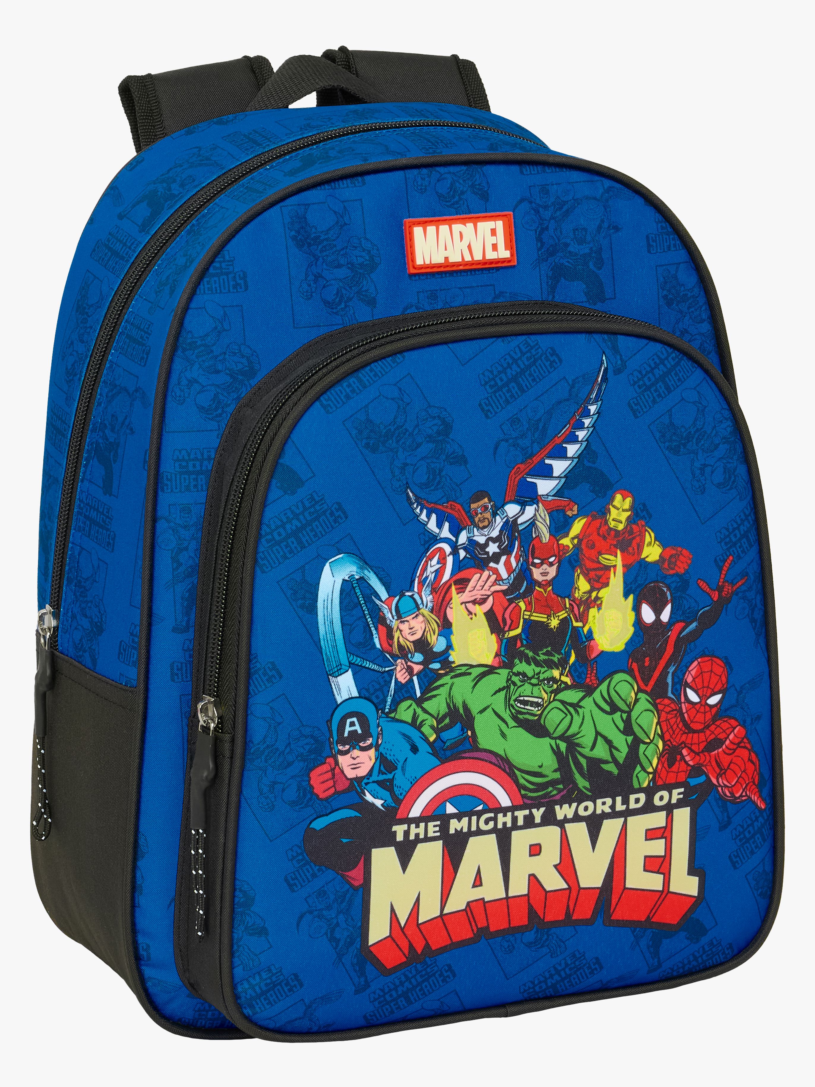 Marvel Avengers Kinder Rucksack 9L, Blau