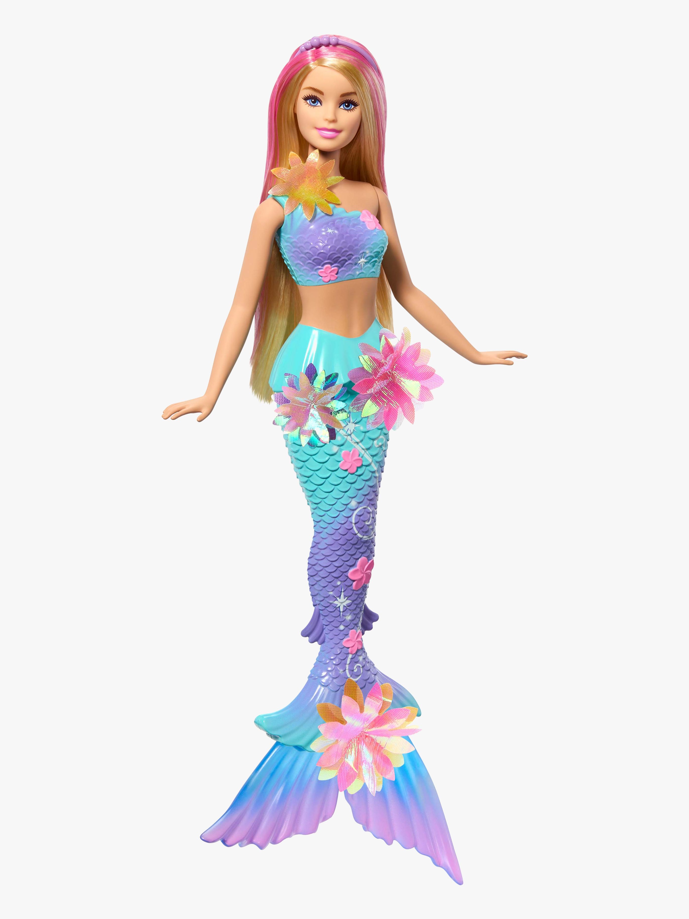 Barbie Blooming Mermaid Puppe, Lila