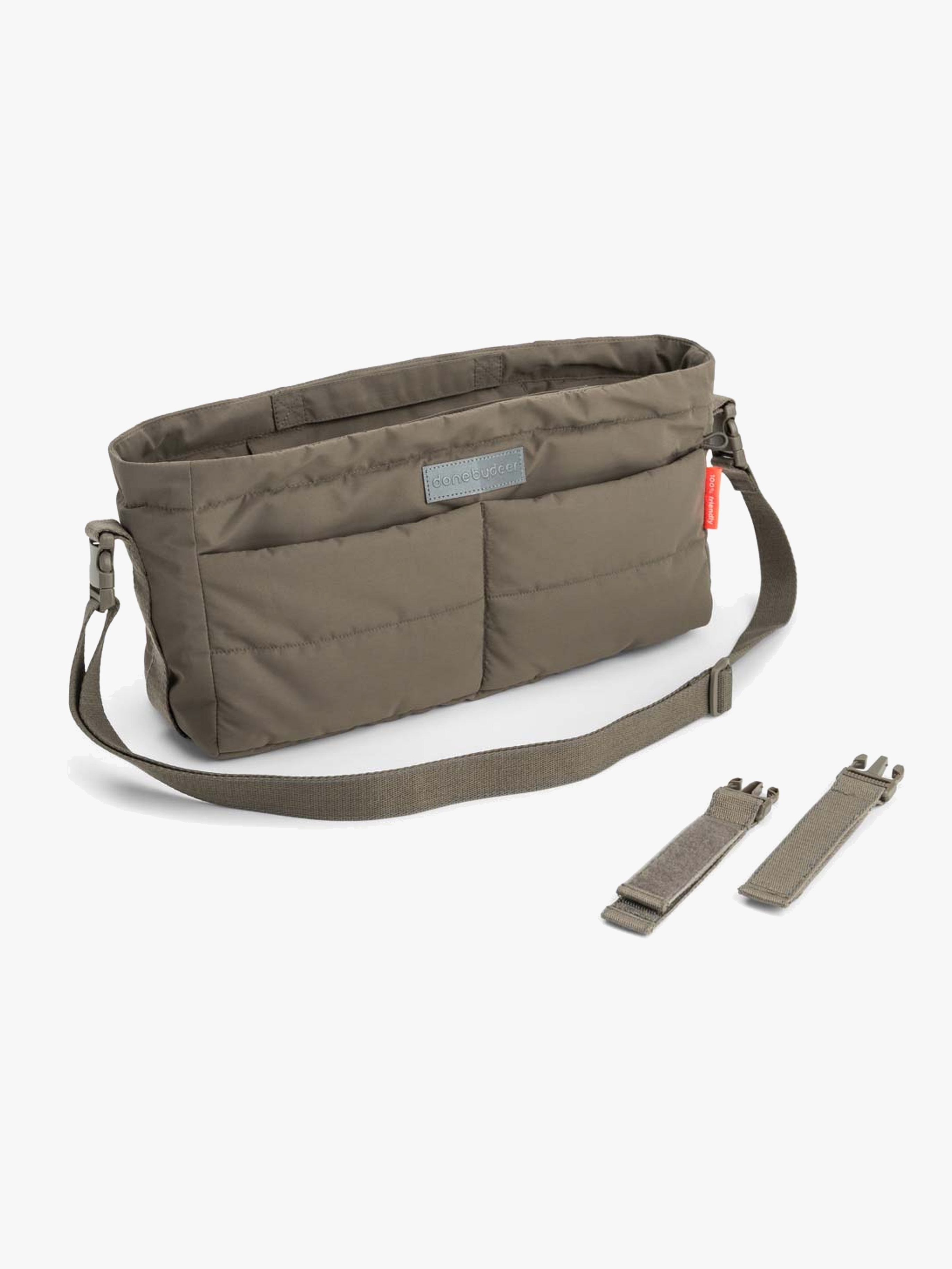 Done By Deer Organizer Wickeltasche, Taupe
