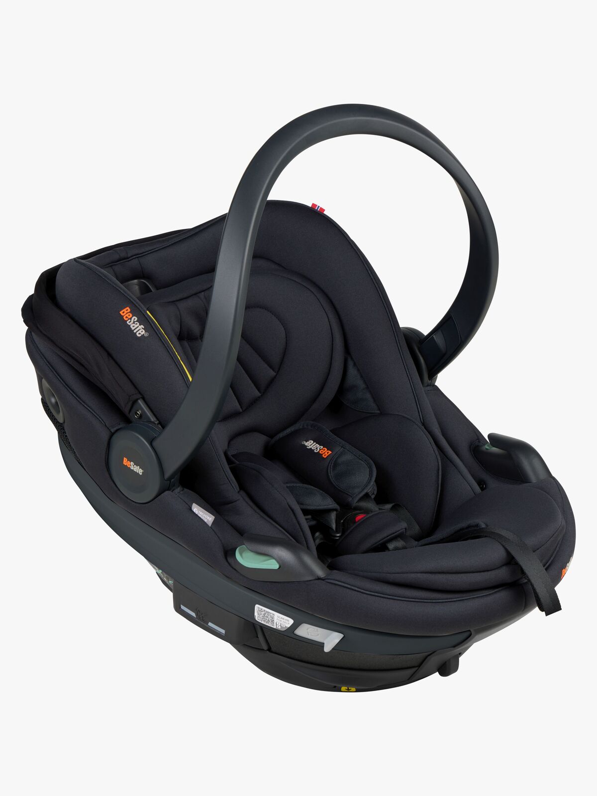 BeSafe Go Beyond 2 Babyschale, Black Soft Breeze