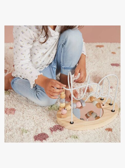 Bieco Kugelbahn Aktivitätsspielzeug, Rose