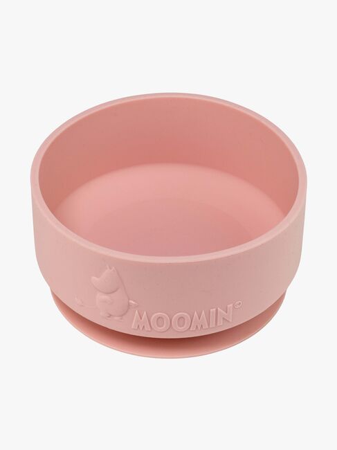 Mumin Geschirr-Set Silikon, Rosehip Pink