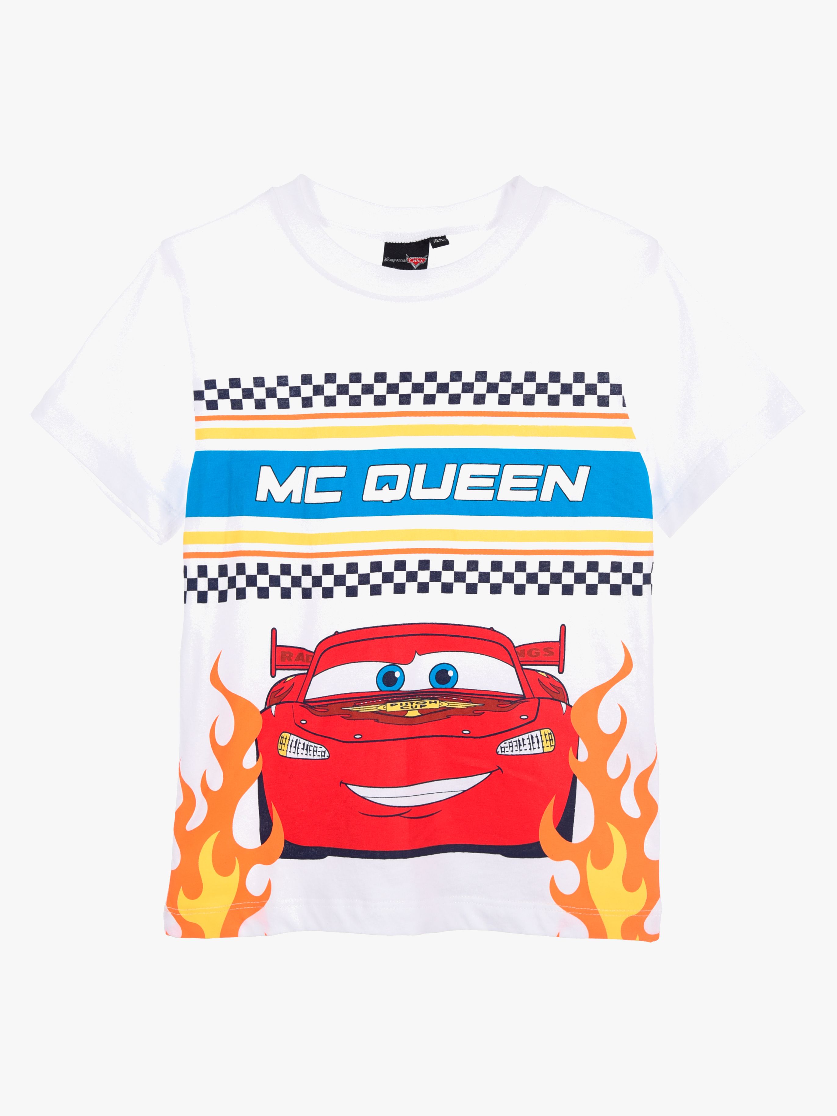 Disney Cars T-Shirt, Weiß, 116-122