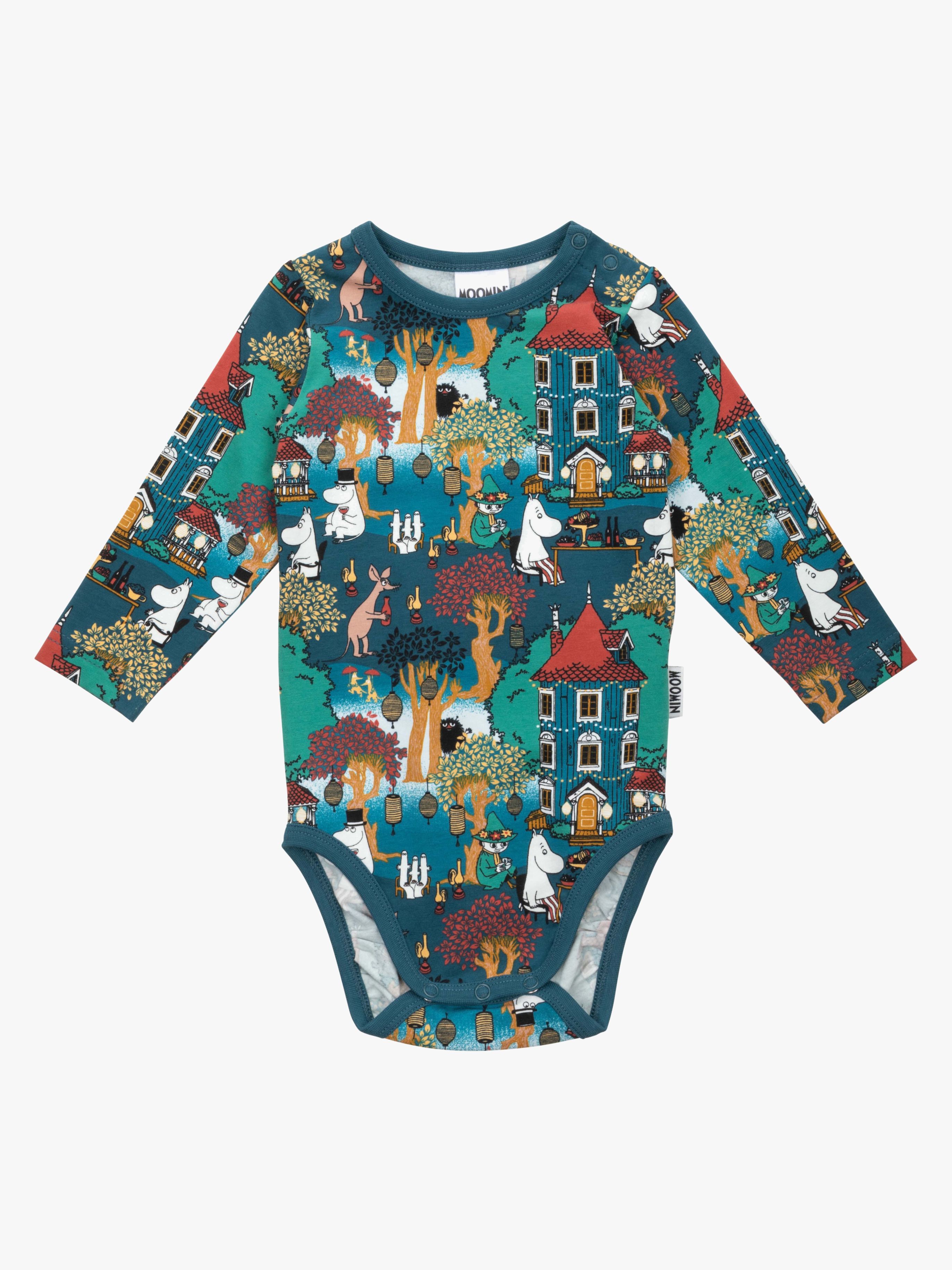 Moomin by Martinex Feier Body, Blau, 62, Babykleidung