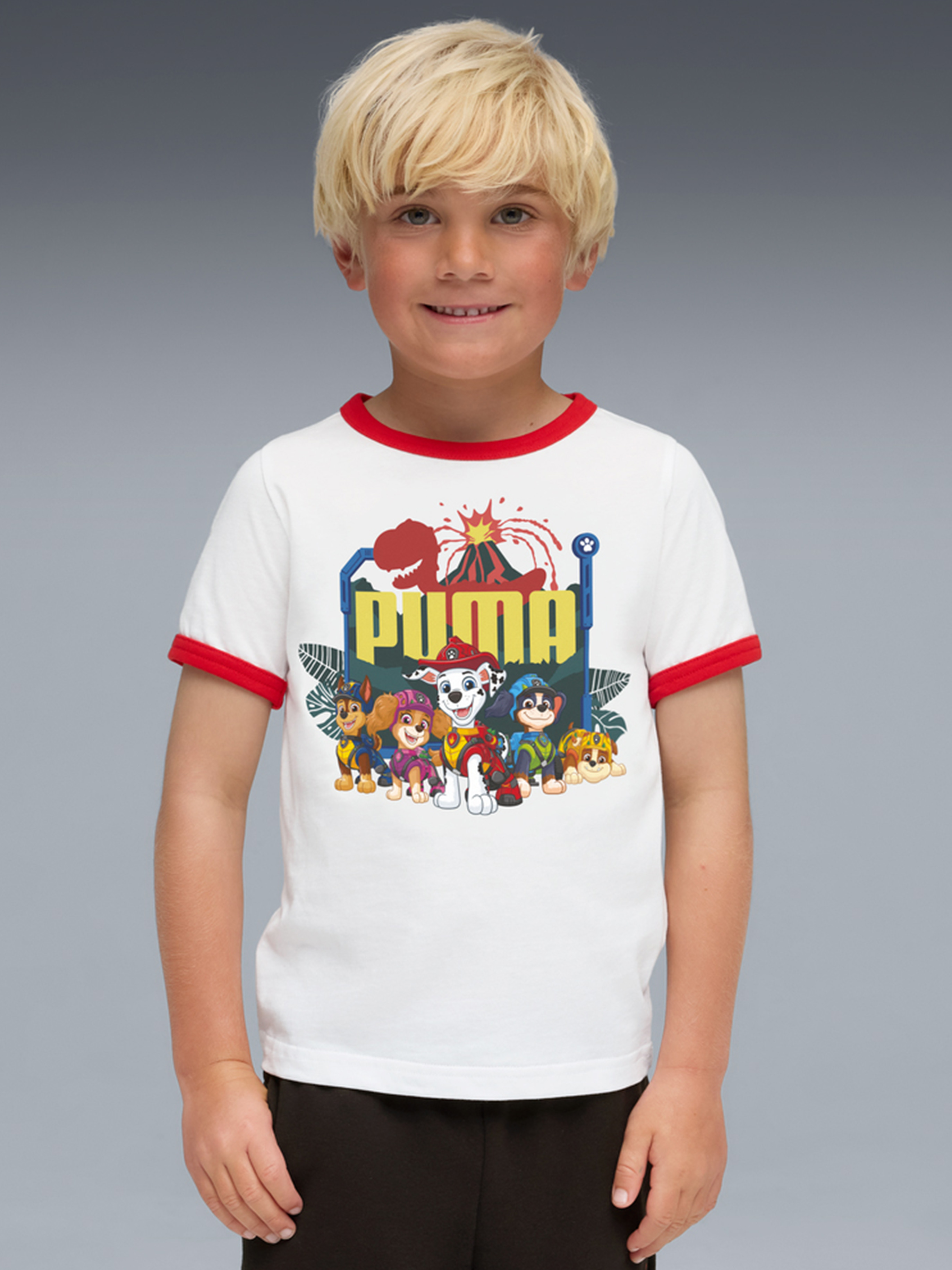 Puma Paw Patrol T-Shirt, Weiß, 98