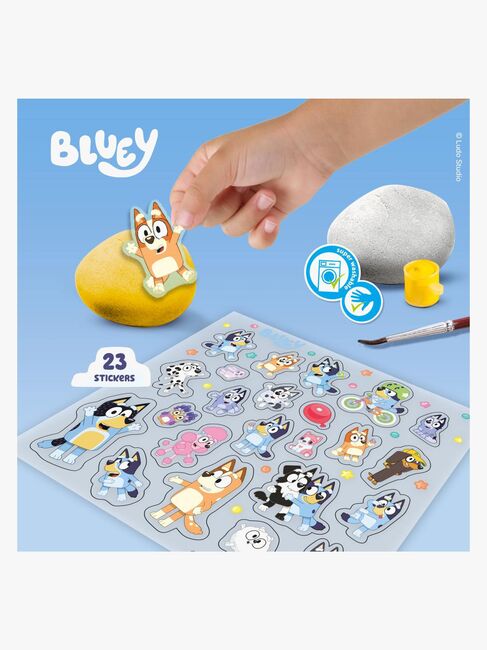 SES Creative Bluey Bastelset Steine Bemalen