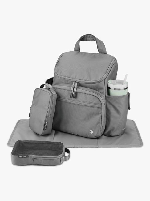 Skip Hop Forma NEXT Rucksack Wickeltasche, Grau