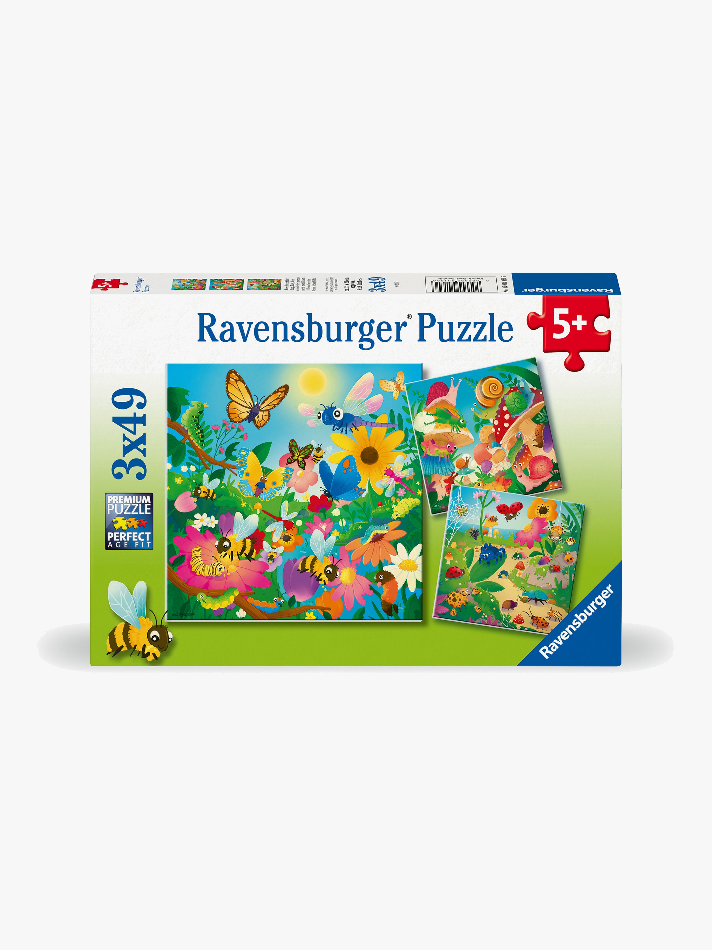 Ravensburger Puzzles Krabbeltiere 3x49 Teile