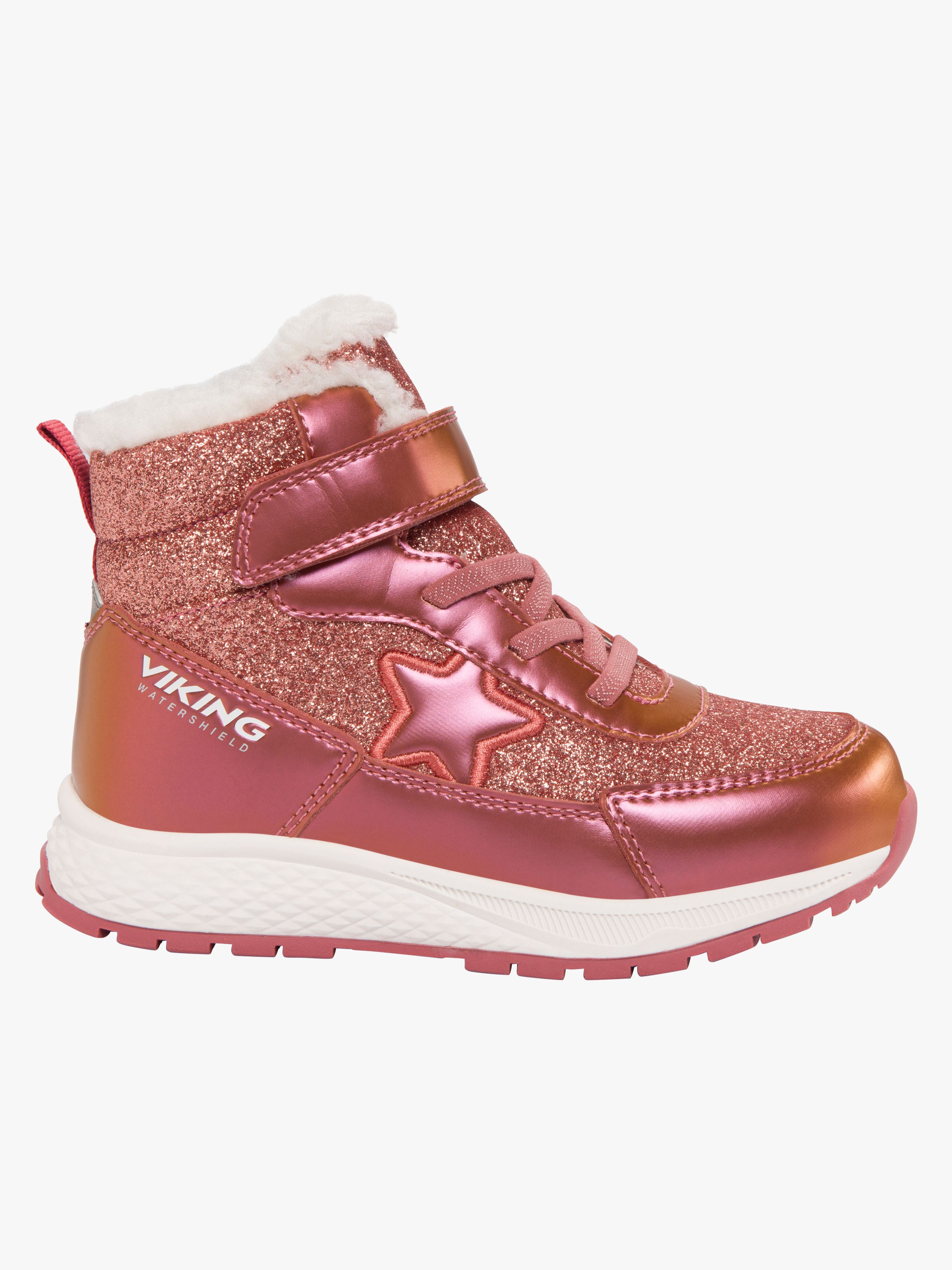 Viking Equip Star 1V WP SL Winterstiefel, Rosa, 24