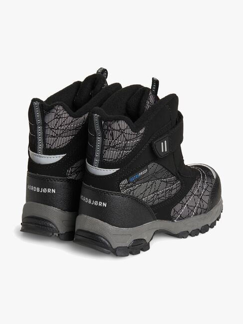 Nordbjørn Polar Reflective Winterstiefel, Schwarz