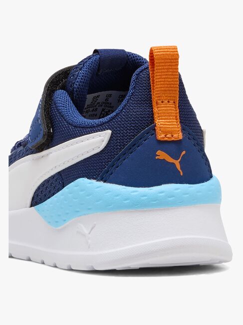 Puma Anzarun Lite AC Infant Sneaker, Blue Jewel/White