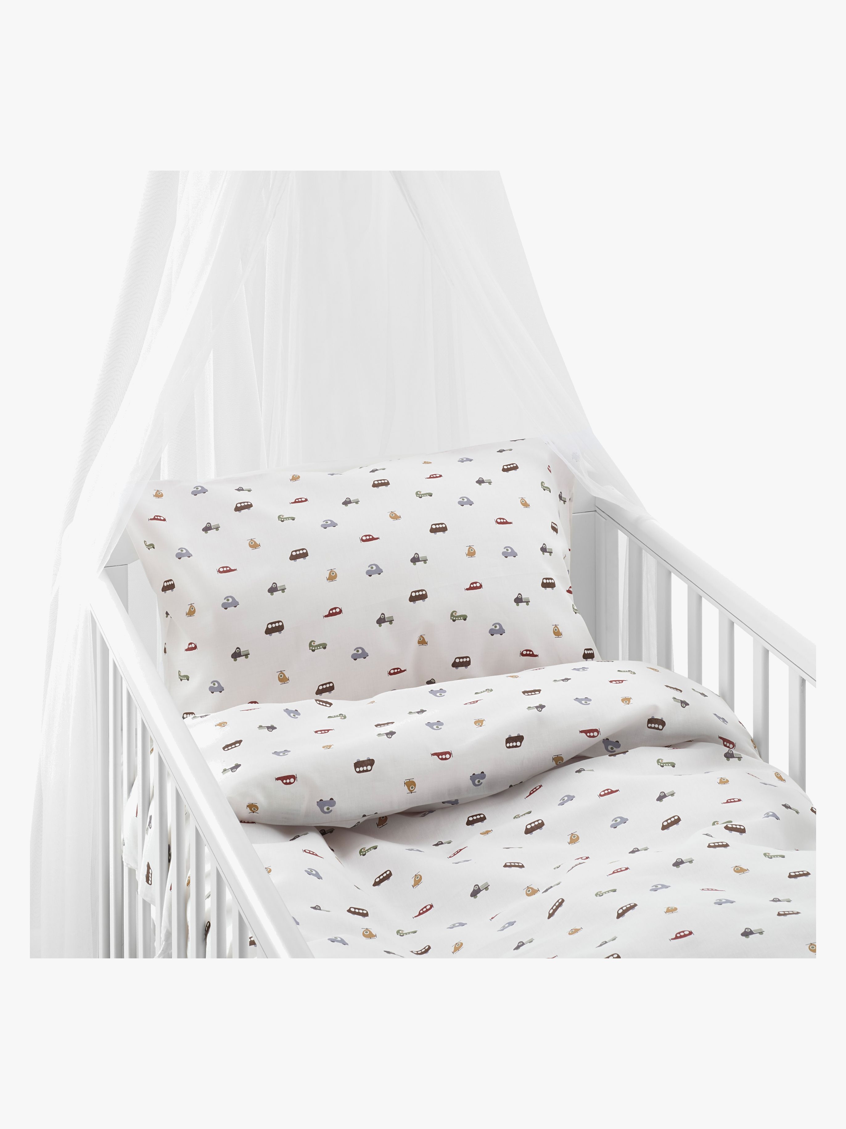 Borganäs Bettwäsche Babybett 100x130 cm John, Beige