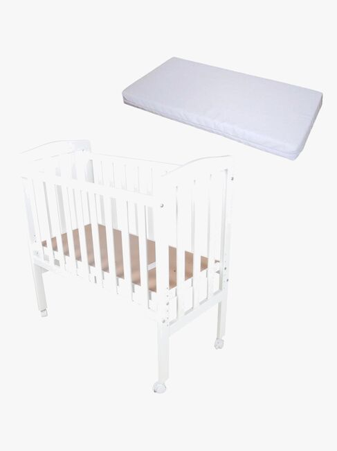 JLY ALICE Babybett mit BabyDan Matratze Comfort 40x84