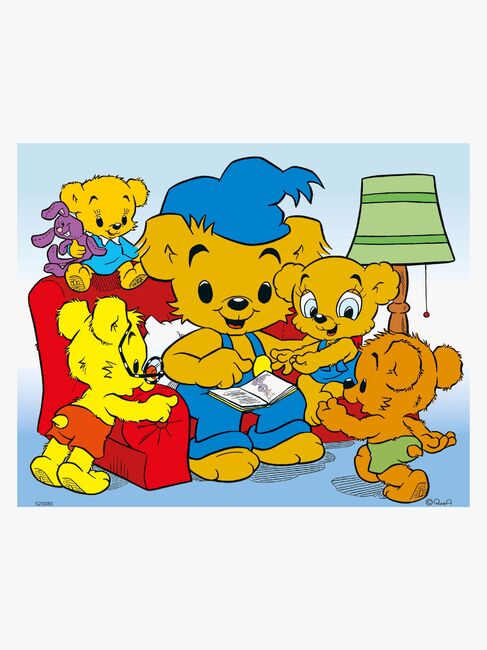 Bamse Puzzle Lesen 9 Teile