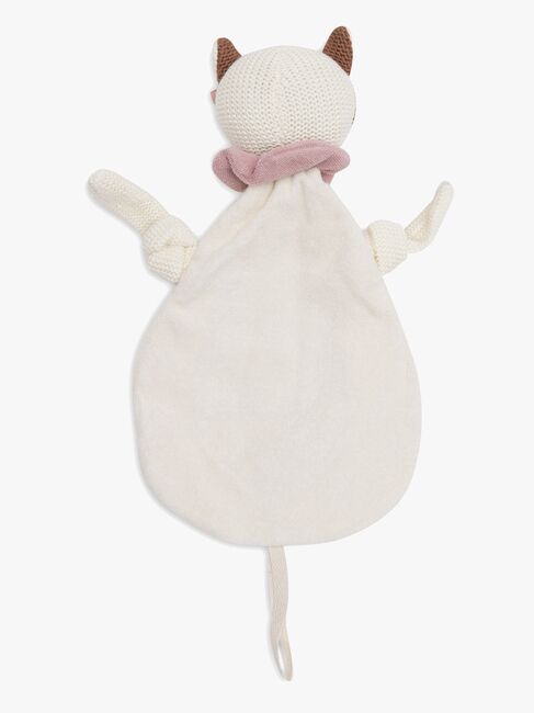 Jollein Schmusetuch mit Schnullerkette, Cat Jill