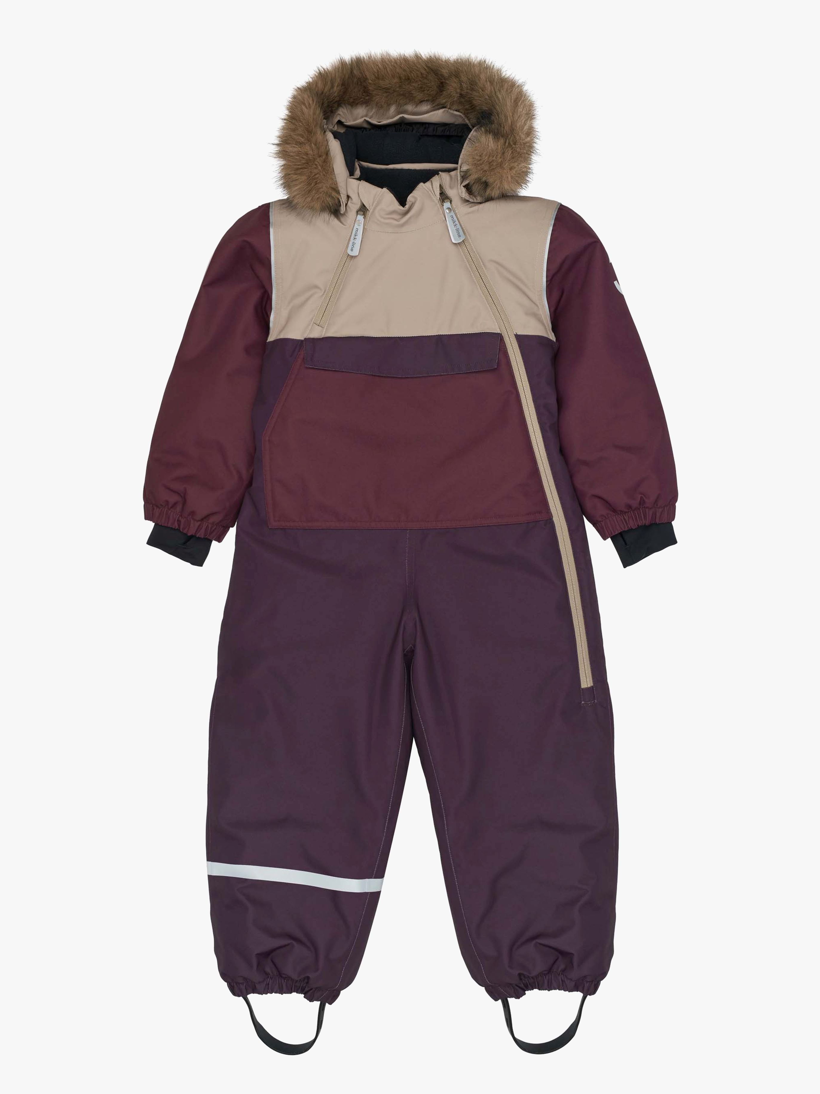 Mikk-Line Anorak Winteroverall, Plum Perfect, 86