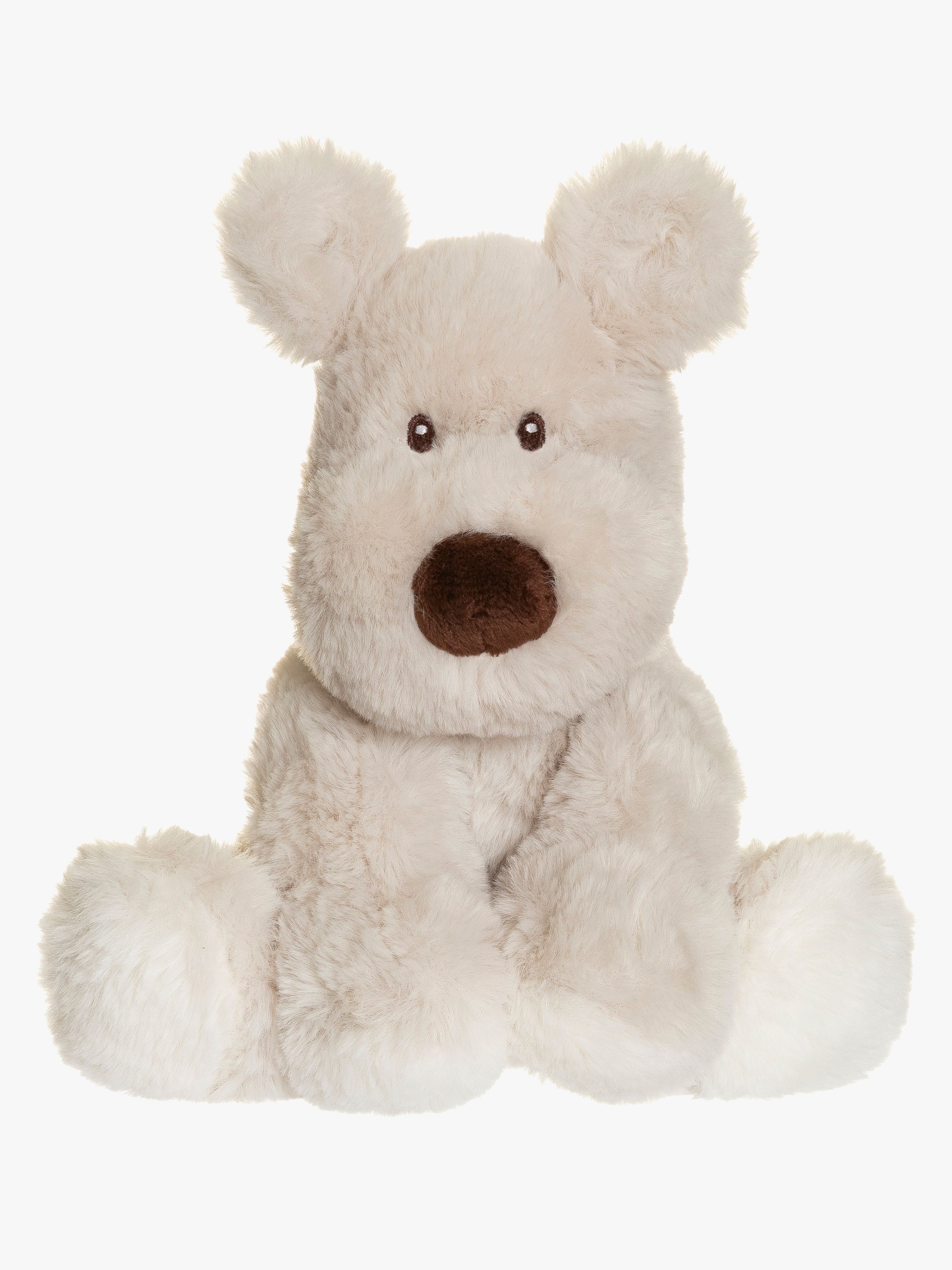 Plüschspielzeug Mocca Hund 18 cm, Grau
